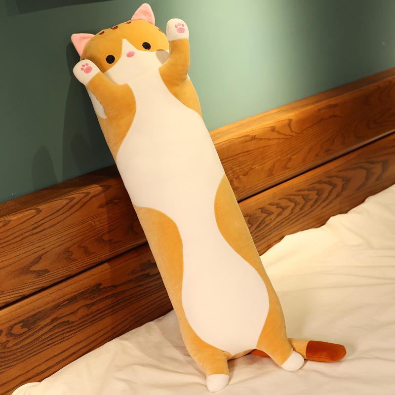Creative Long Animal Plush Toy Cat Cute Cat Doll Birthday Gift
