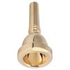 1 2in Horn Mouthpiece Durable Copper Musical Instrument Accessory for Tenor TromboneGold