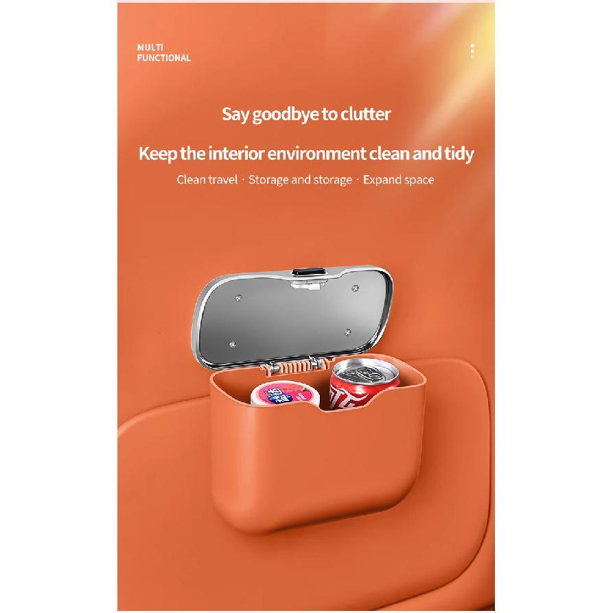 Car trash can multifunctional four season new hanging storage box car storage box interior decoration