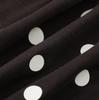 Spring 2026 Retro Polka Dot Off-the-Shoulder Long Sleeve Designer Top