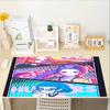KPop Demon Hunters Theme Mouse Pad, Non Slip Rubber Base, Multifunctional Office & Home Decor, Perfect for Workspace Personalization.