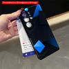 2DFlat Samsung phone case Blue Geometric Shapes Mobile Case Applicable to Galaxy S22 S23 S24 S25ULTRA S26 A12 A13 A14 A15 A16