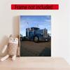 Kenworth 5D Diamond Painting Round Diamond Rhinestones Mosaic Diamond Embroidery Wall Paintings Rhinestones Gift Frameless