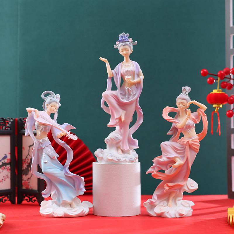 Ντουνχουάνγκ Ιπτάμενη Άψαρα Αρχαίο Στυλ Θεά Στολίδι Διακόσμηση Γραφείου