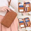 Portable Family Passport Holder Portable & Waterproof Travel Passport Holder Bag for Cards Boarding Pass Money