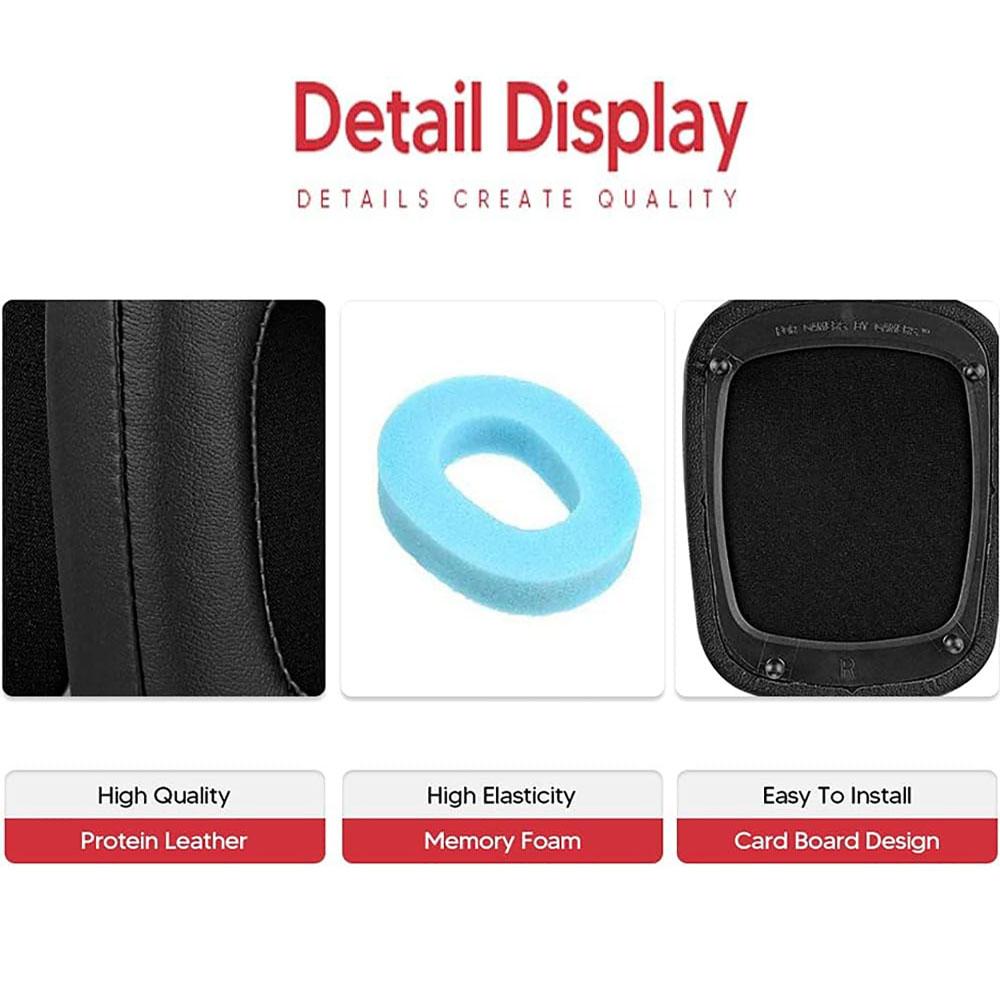 1 Pair Ear Cushions For Razer Tiamat 7.1 V2 Headphone ONLY