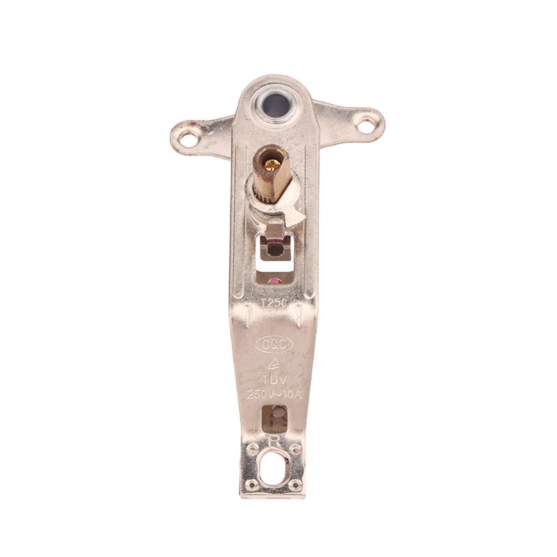 1Pc Silver Tone AC 250V 10A Thermostat Thermal Control Plug Connector For Household Electric Iron KST110/205 High Quality