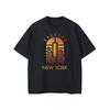 New York Printed Unisexs Cotton Soft T Shirt Cool Summer Loose Unisex T Shirt Casual Short Sleeve Classic Unique Tee Shirt