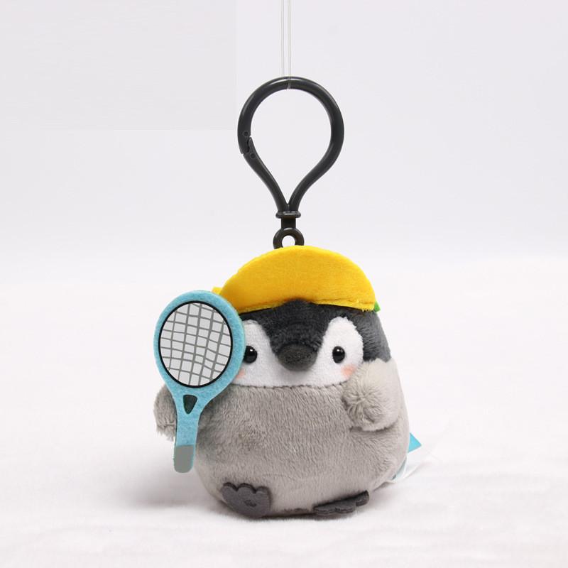 Toy Plush Penguin Keychain Pendant Stuffed Doll Cartoon Kawaii Decor Backpack