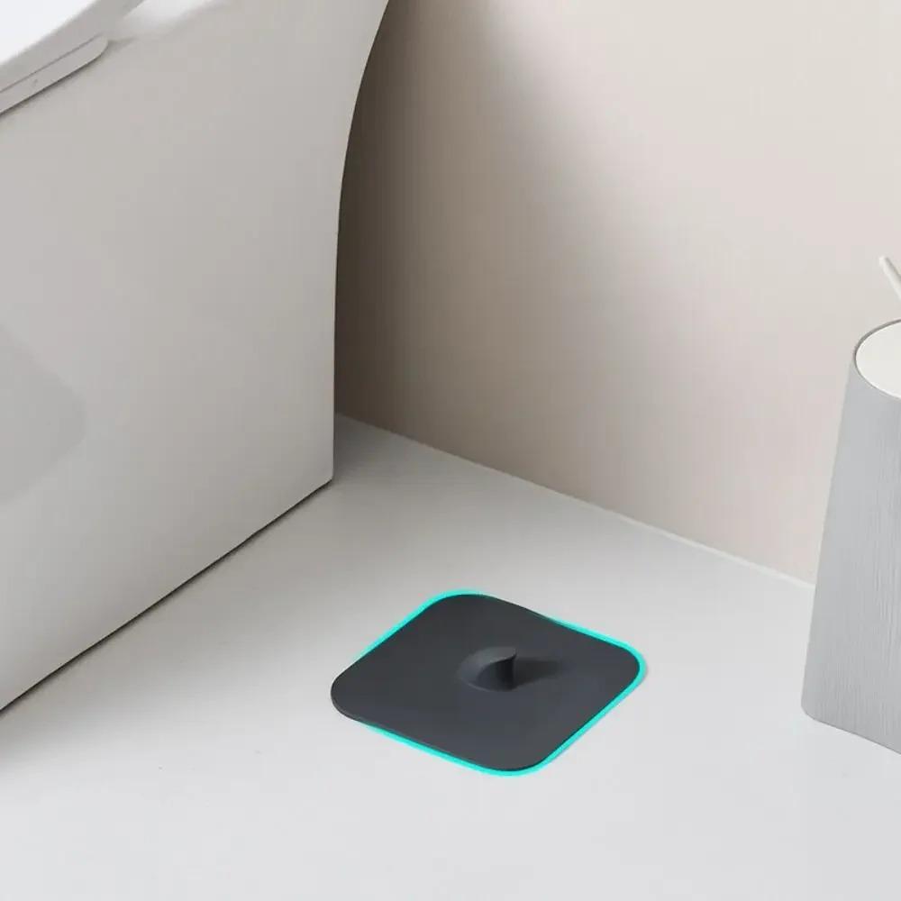 1PC Silicone Drain Cover Toilet Bathroom Odor Blocker Sewer Deodorant Pad Water Stopper Sink Anti Smell Home Kitchen Accessories