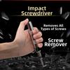 FOR IMPACT 6 In 1 Screwdriver with 1/4 Drive Bit Kit for Rusted Seized Fasteners Compact 20.5 X 10 X 2.1 Cm Design