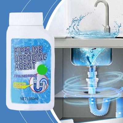 Sink Drain Cleaner Powerful Pipeline Unclog Agent Heavy Duty Toilet Tub Sink Drain Cleaner for Hair Septic Kitchen Garbage