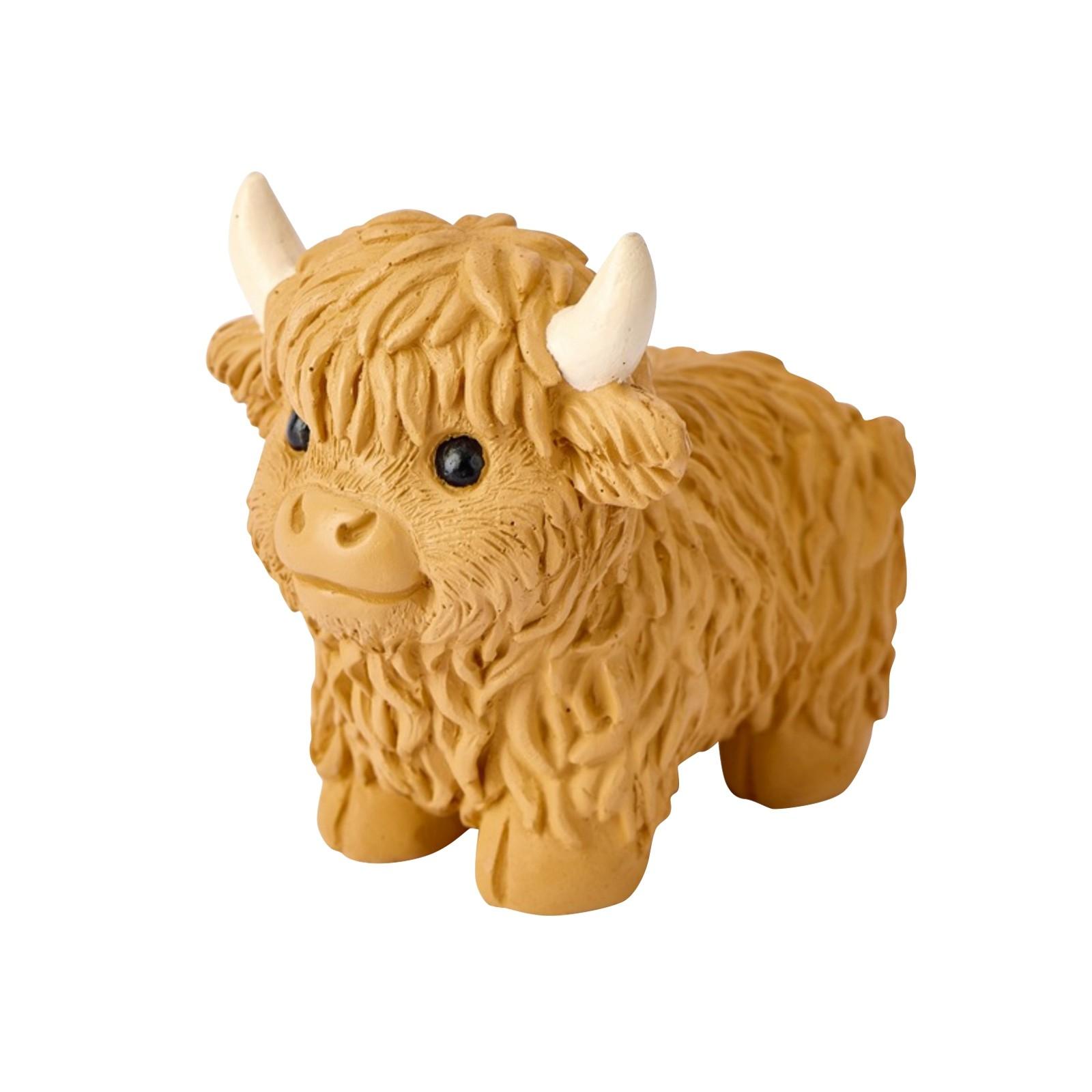 

Симпатичные смоляные имитационные украшения для скота, садовые украшения One Size оранжевый