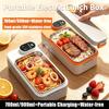 700ml/900ml Heiz-Lunchbox Wasserfreie Elektrische Speisenwärmer für 700ml/900ml Mittagessen