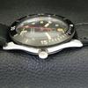 VINTAGE TITUS HAND-WINDING SWISS MENS TURNABLE BEZEL BLACK DIAL WATCH A700246-5 R202-a700246