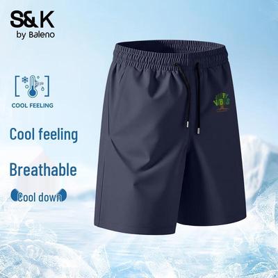 Baleno Men's Ice Silk Drawstring Shorts