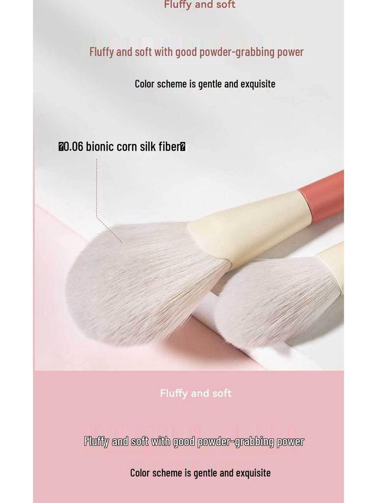Holiday 12-Piece Makeup Brush Set: Powder, Eyeshadow, Foundation & Concealer Brushes with Soft Bristles