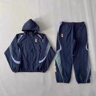 Pánská voděodolná větruodolná tepláková souprava s kapucí Ležérní sportovní oblečení Bunda Kalhoty Hip Hop Styl