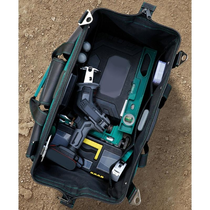 Industrial Tool Storage Bag Carrying Pouch Oversized Waterproof Design With Reinforced Handle For Mechanics And DIYers