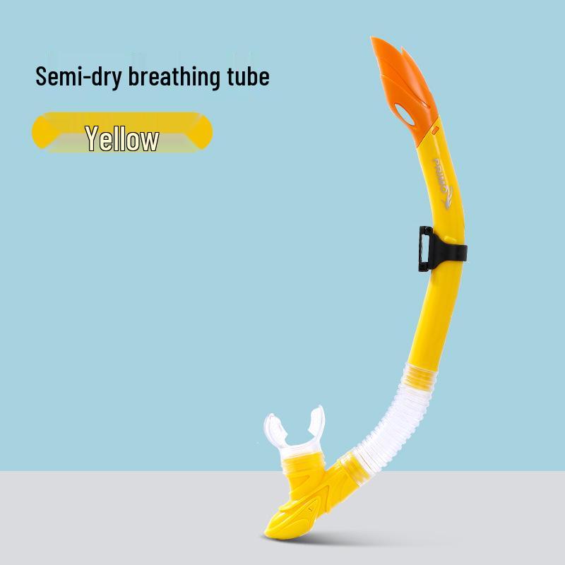 

Профессиональная полусухая силиконовая трубка с загубником для фридайвинга Adult Size