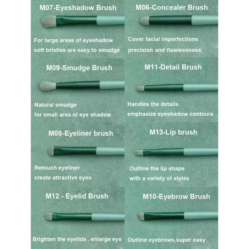 13Pcs Soft Fluffy Makeup Brushes Set for cosmetics Foundation Blush Powder Eyeshadow Kabuki Blending Makeup brush beauty tool