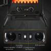 Decorative Fireplace, Flame Effect, Thermostat, Overheat Protection, 45 x 28 x 54 cm, Black