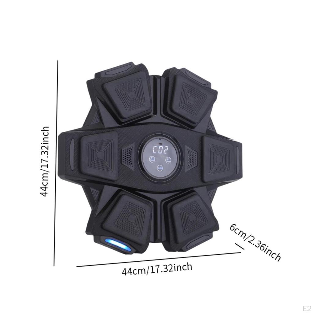 Music Boxing Machine Wall Target Agility Training Electronic for Sports