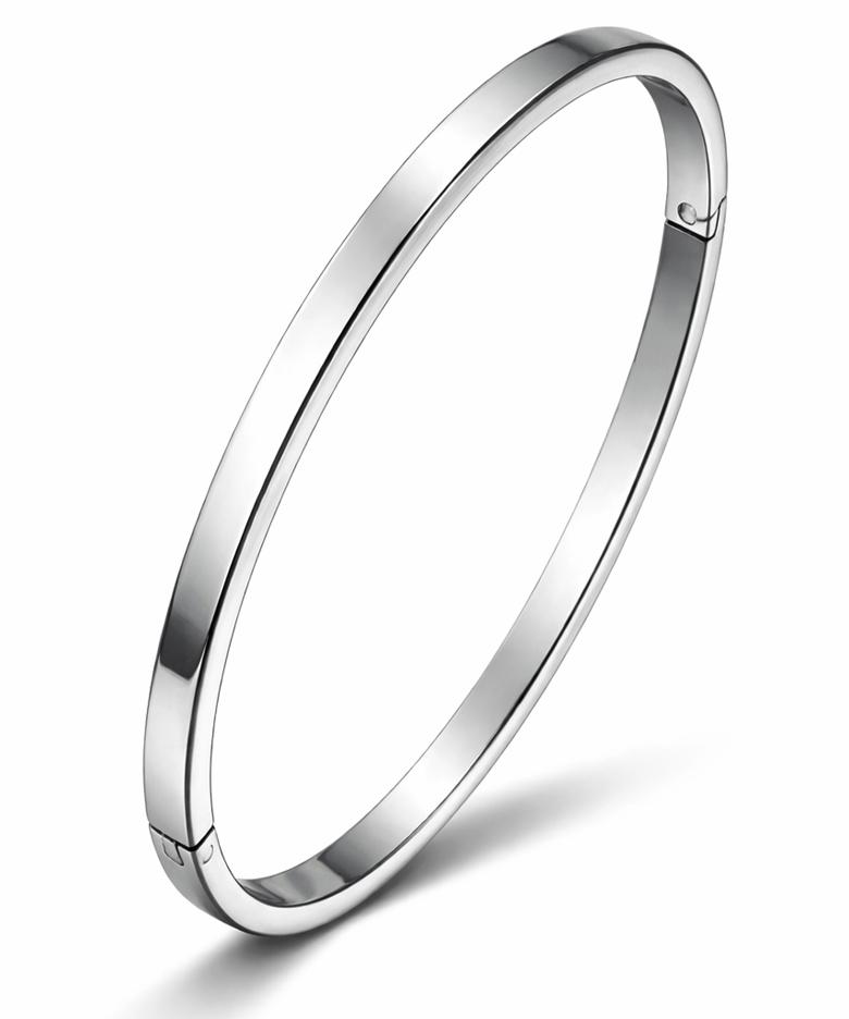 Mark-4 Plain Click Bangle (4Mm)