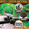 Bike Mirror 360 Degree Adjustable Safe Rotatable Handlebar Mirror Bicycle Mirror Cycling Angle Convex Safety Mirror