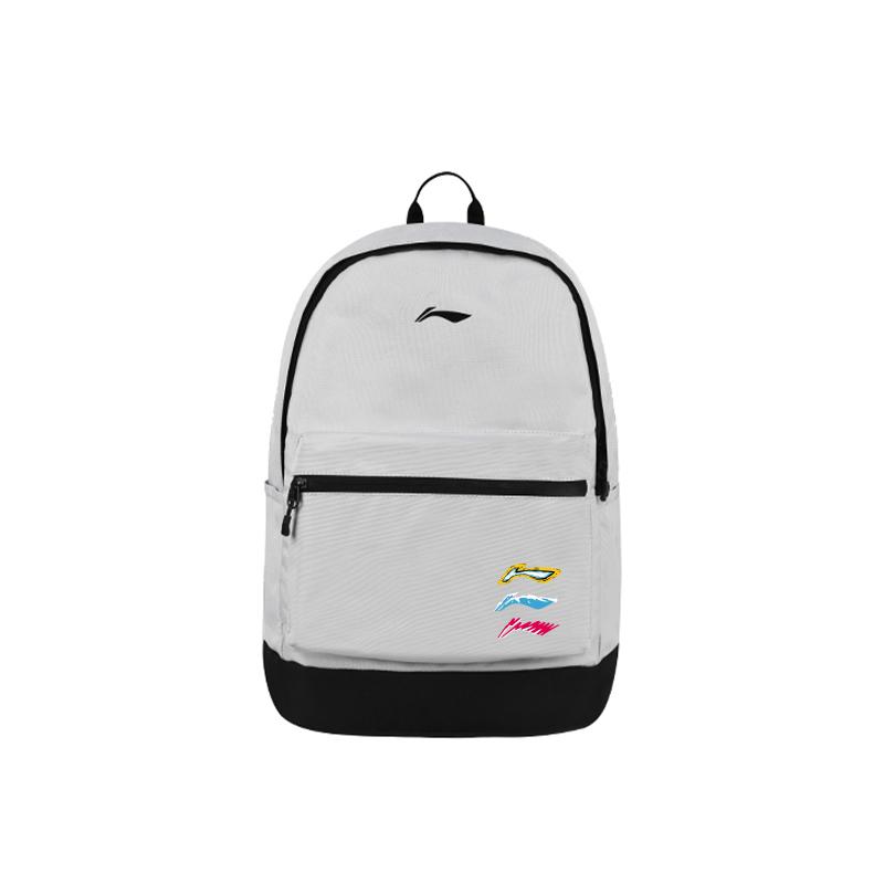 Li Ning YOUNG Polyester Kids Bag Unisex Antarctic Gray YBSU167-23