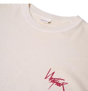 NONFLOOR Smoke In Deep Conversation T-Shirt Cream