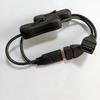 Usb Male To Dual Female Extension Cable With Independent Switch One To Two Usb Power Cord For Led Light Fan Device Power Supply