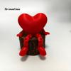 1pcs Valentine's Day Small Gift Rose Figurines 3D Printed Toys Dolls Ornaments Love High Beauty Handicrafts