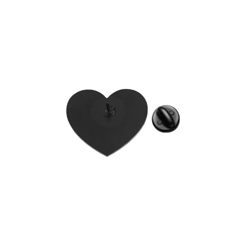 Pink Heart Enamel Pins I'm Not The Bigger Person Brooches Lapel Badges Custom Funny Quotes Jewelry Gift for Family Friends