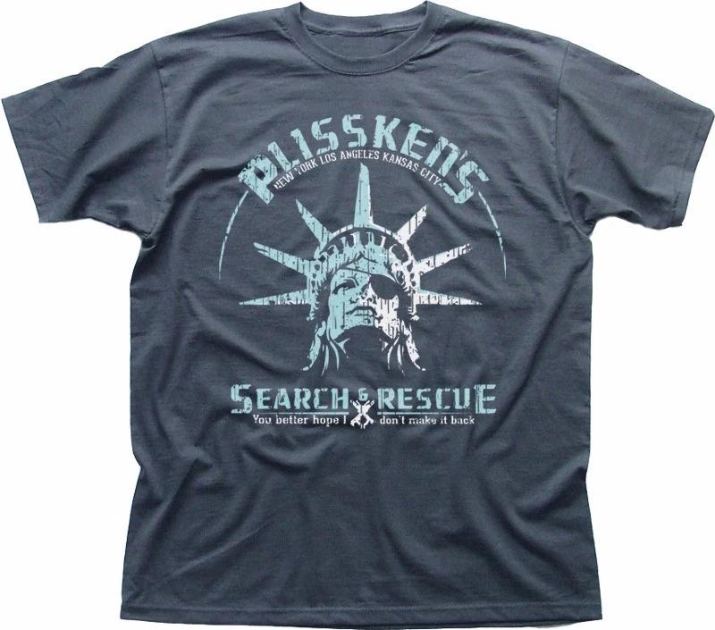 Snake Plissken Escape from New York Search and Rescue charcoal t-shirt 9195 M