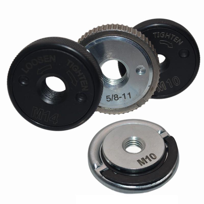 Quick Lock Portable Angle Grinder Pressure Plate M10/M14/5/8-11 Polisher