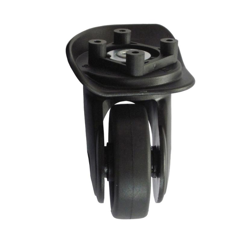 2Pcs Trolley Casters Replacement Heavy Duty Roller Wheel for Luggage Box Suitcase 360 Degree Swivel Kit SilentWheel