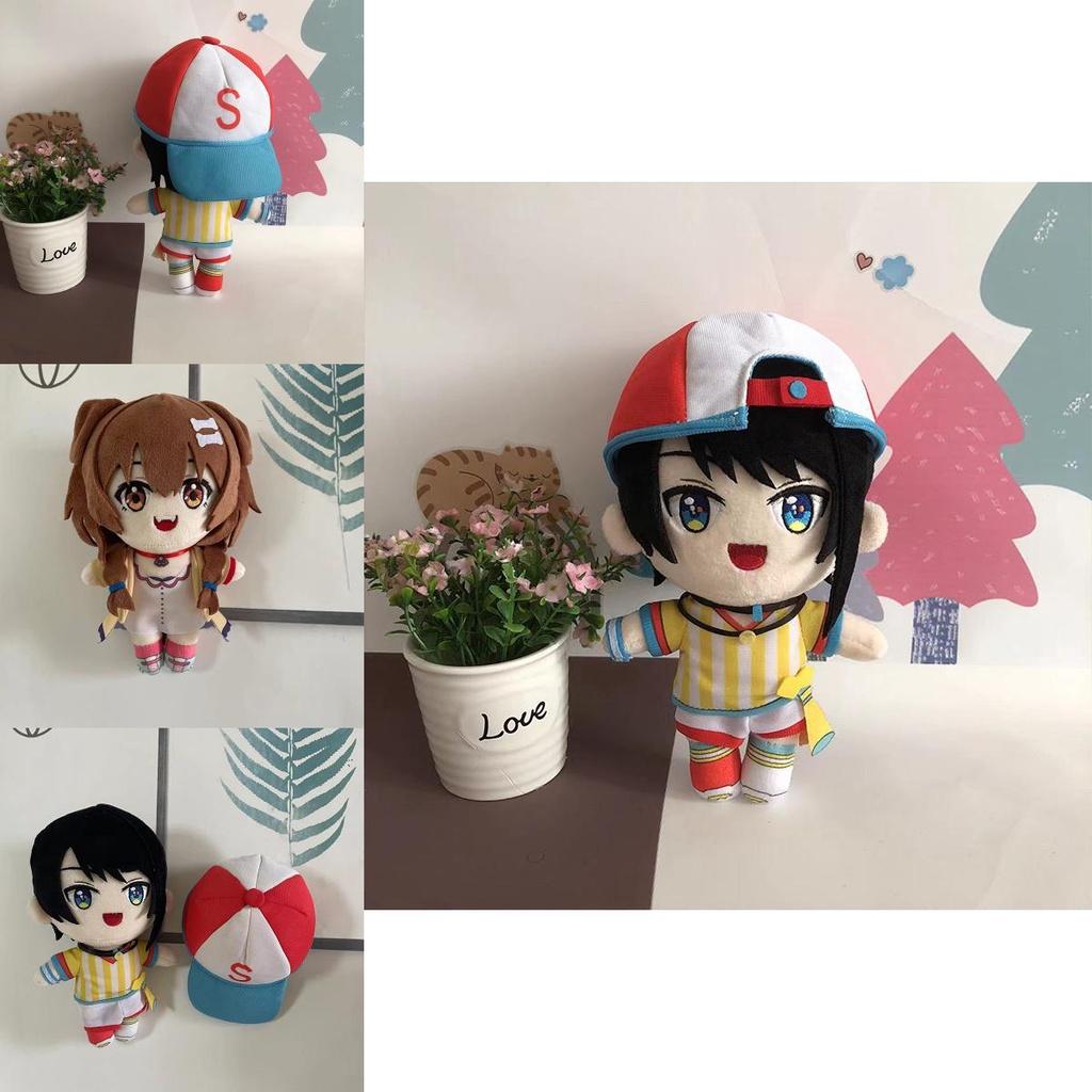 New Hololive Daikuu Aki Plush Doll With Crystal Soft Fur Wholesale