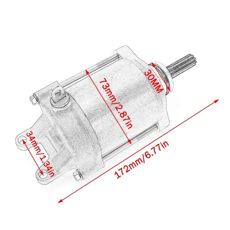 Starter Motor For Suzuki GSXR1000 GSXR1000A 2009- GSXR 1000 GSX-R1000 GSXR1000R 17- GSX-R1000Z 31100-47H00 31100-17K00