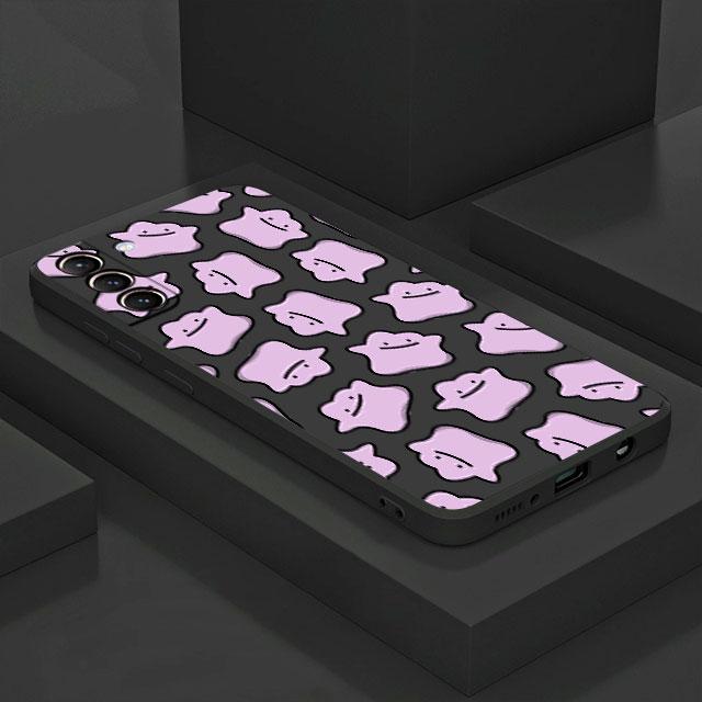 Pokemon Pikachu Karikatür Kılıfı Samsung Galaxy S20 S22 Ultra S21 FE S10 S9 Plus Note 20 10 Lite 9 Yumuşak Telefon Kılıfı Kabuğu