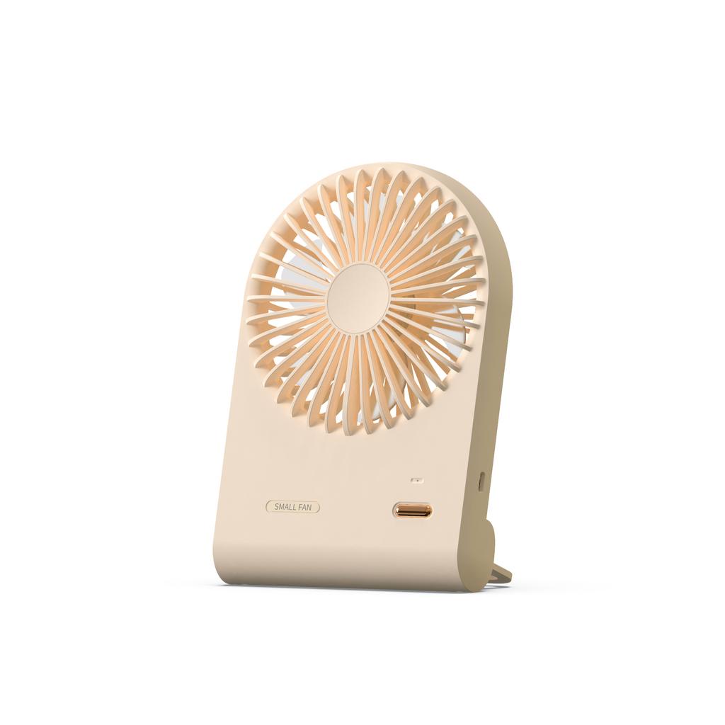 2025 New USB small Summer fan is handheld on the desktop and portable rechargeable fan in the student dormitory