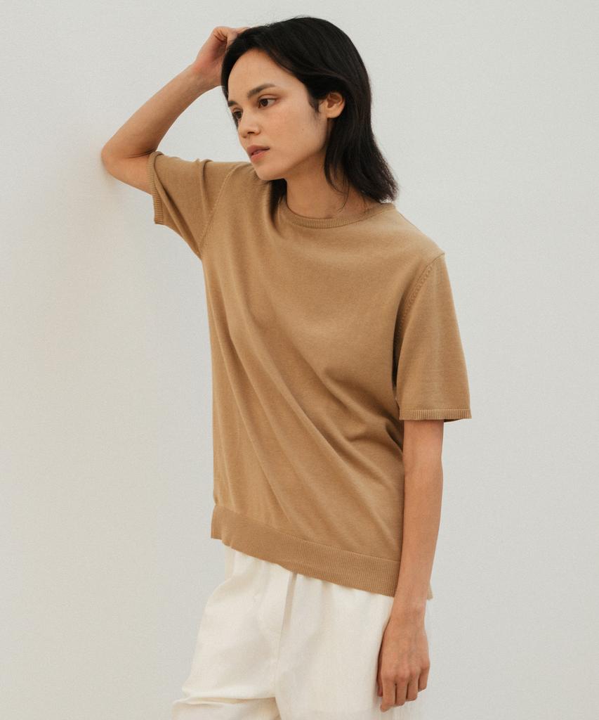 Beullaengkeulumumeon Over Half Knit_Beige
