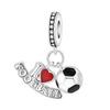 S925 Silver Bluetooth Earphone Coffee Beer Guitar Theme Charm Beads DIY Handmade Jewelry Bracelet Accessories Craft Supplies