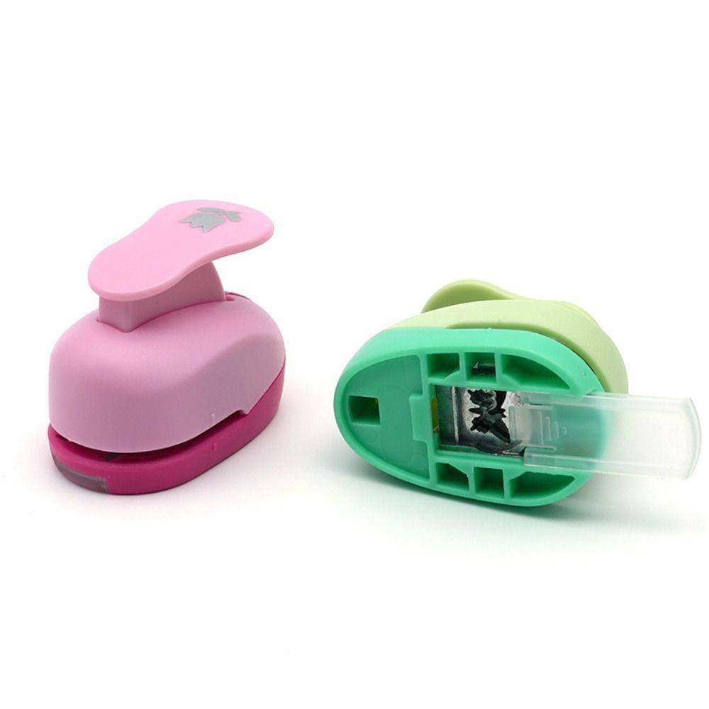 Punching Tool Hole Punch Set Flower Embossing Art Projects Embossing Machine Set Manual Educational Star Puncher Birthday Cards