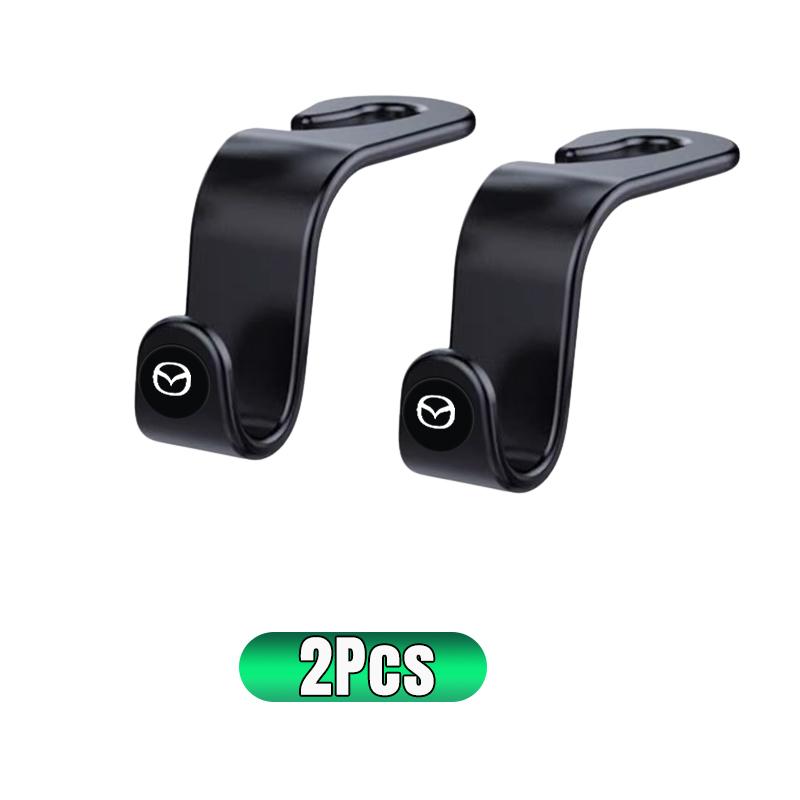 2025 Heiß 2 Stück Autositzhaken Innenraum Hinten Tragbar Hängende Tasche Halter Aufbewahrungstasche Für Mazda 3 Alexa CX-30 CX30 CX5 CX 5 CX-5 CX8