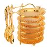 13PCS Zinc Alloy Kitchen Utensil Set European Fruit Plate Set Flatware Dinnerware Set  For Steaks