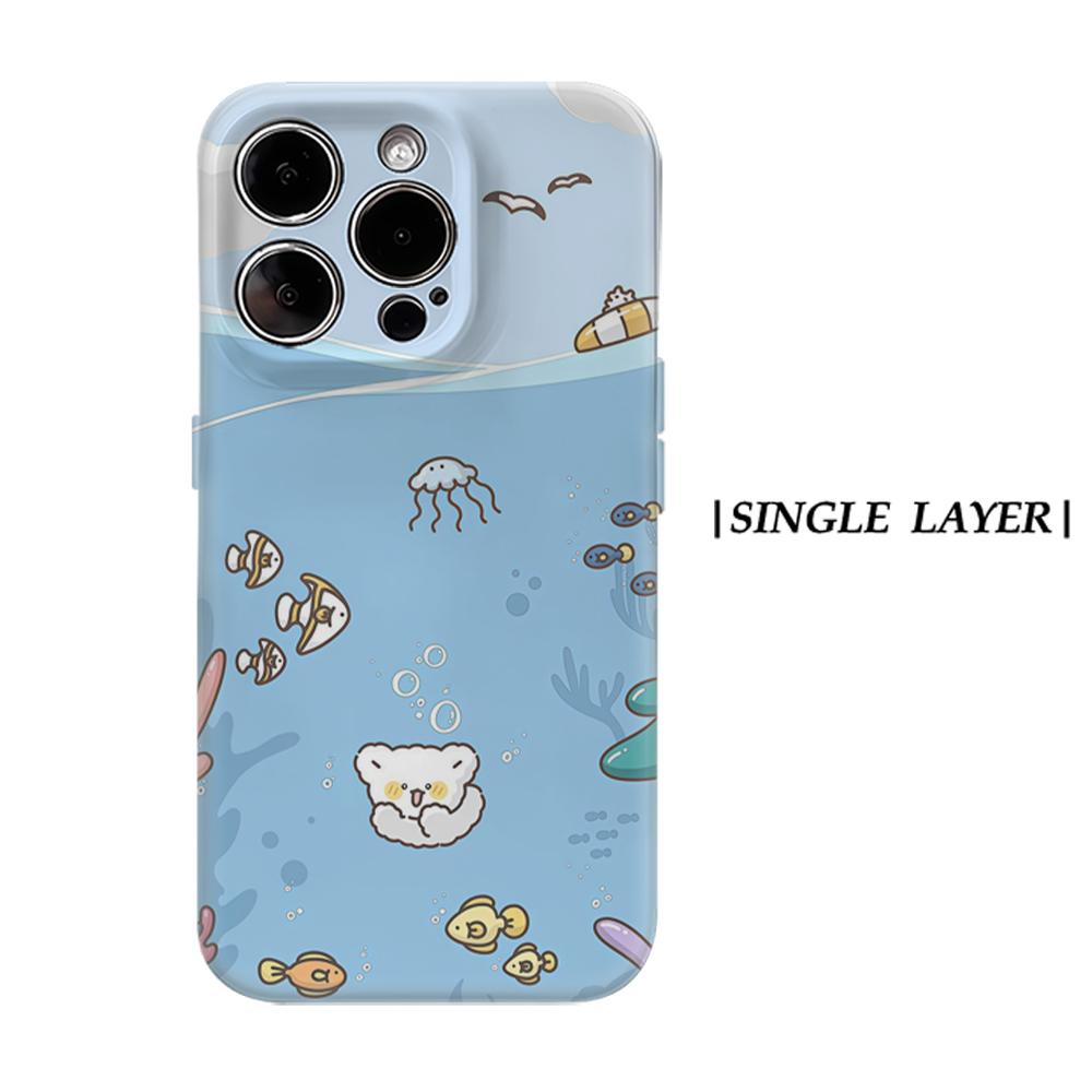 

CoralFor Magnetic Phone Case for IPhone 17 16 15 14 13 Pro Max Plus Single Double-layer Tough Case IPHONE17PROMAX