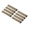 8PCS Spark Plug Wire Boots 2500 Degrees F Heat Shield Protector Sleeve Cover for Hot Rods Engine