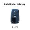 Heet Voor Toyota Auto Sleutelhoes Cover Beschermer Shell Fob Tas voor Toyota CHR Hilux Fortuner Land Cruiser 200 Camry Corolla Crown RAV