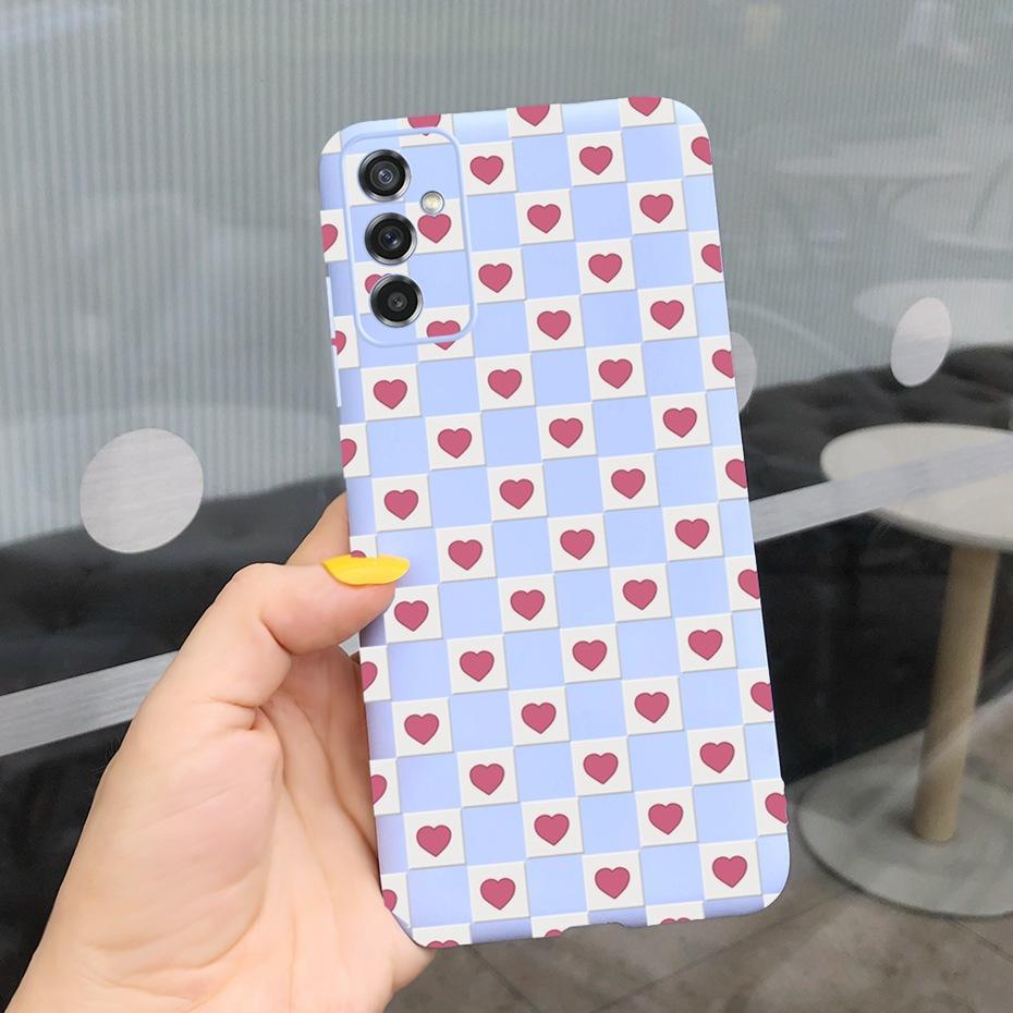 For Samsung Galaxy M52 5G Case Silicone Cute Cartoon Phone Cases For Samsung M52 M 52 SM-M526B Soft TPU Back Cover Fundas